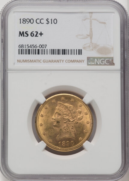 Picture of 1890CC $10 Liberty Eagle MS62