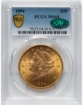 Picture of 1894 $20 Liberty Double Eagle MS64