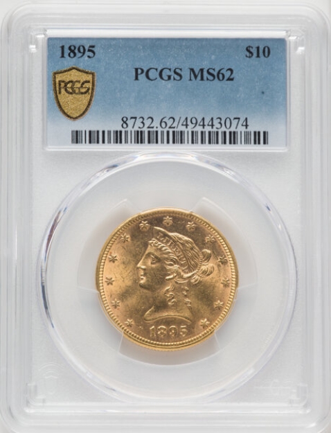 Picture of 1895 $10 Liberty Eagle MS62