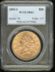 Picture of 1895S $20 Liberty Double Eagle MS62