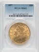Picture of 1897 $20 Liberty Double Eagle MS62