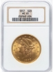 Picture of 1897 $20 Liberty Double Eagle MS63