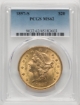 Picture of 1897S $20 Liberty Double Eagle MS62