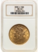 Picture of 1898S $20 Liberty Double Eagle MS63