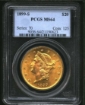 Picture of 1899S $20 Liberty Double Eagle MS64