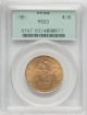 Picture of 1901 $10 Liberty Eagle MS63