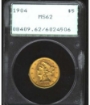 Picture of 1904 $5 Liberty Half Eagle MS62