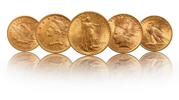 Raw Gold Coins