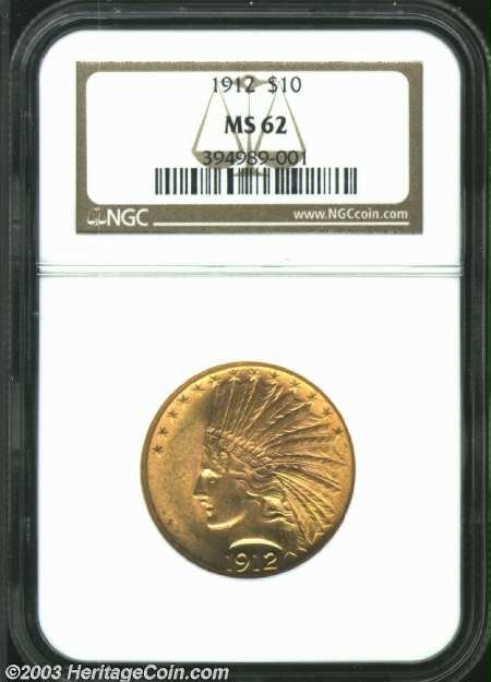 Picture of Common Date $10 Indian Head Eagle MS61