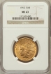 Picture of Common Date $10 Indian Head Eagle MS63