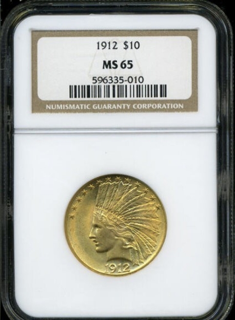 Picture of Common Date $10 Indian Head Eagle MS65