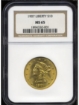 Picture of Common Date $10 Liberty Eagle MS65