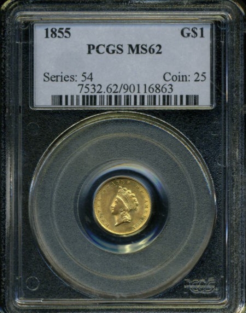 Picture of Common Date $1 Type 2 MS62