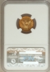 Picture of Common Date $2.5 Liberty Quarter Eagle MS61