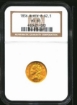 Picture of Common Date $2.5 Liberty Quarter Eagle MS65