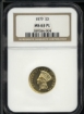 Picture of Common Date $3 Gold MS63