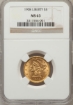 Picture of Common Date $5 Liberty Half Eagle MS63