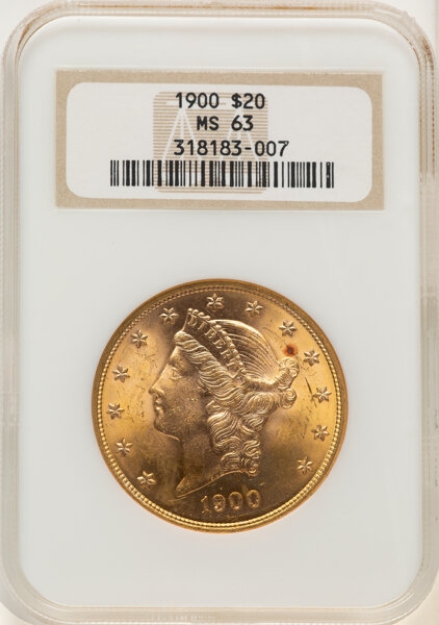 Picture of Common Date $20 Liberty Double Eagle MS63