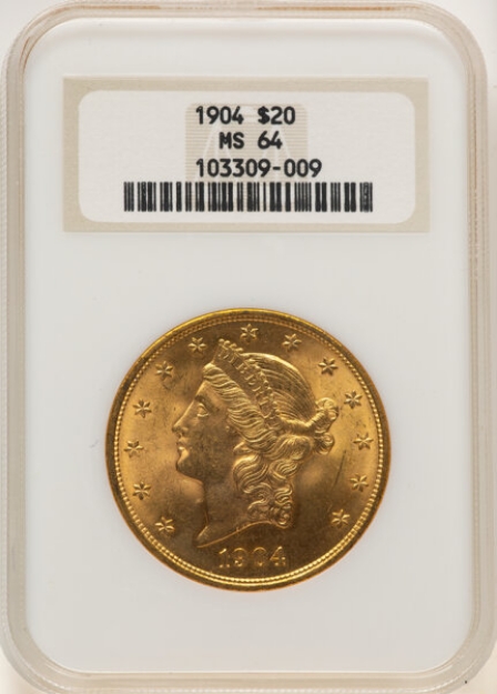 Picture of Common Date $20 Liberty Double Eagle MS64