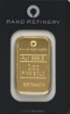 Picture of 1 oz RAND Refinery Gold Bar (With Assay)