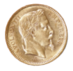 Picture of French 20 Franc Gold Napoleon III (.1867, Varied Year)