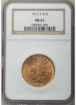 1913S $10 Indian Eagle MS63 1
