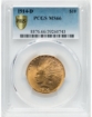 1914D $10 Indian Eagle MS66 1