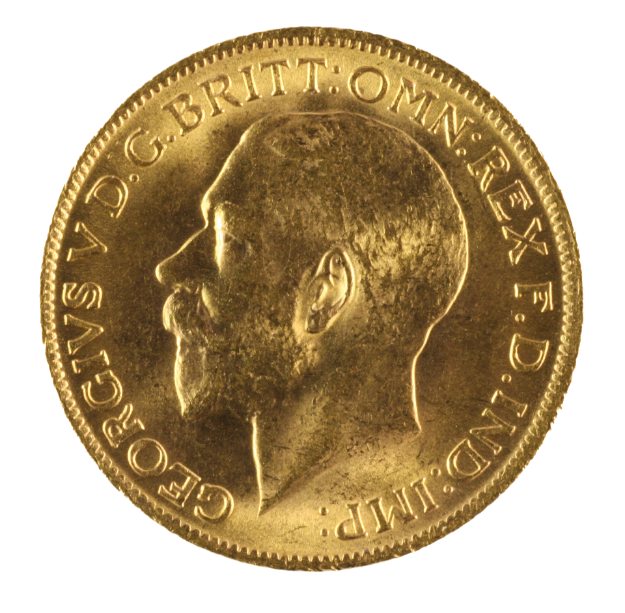 Picture of Great Britain Gold Sovereign Old Kings (.2354, Varied Year)