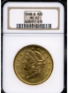 1888-S $20 Liberty Double Eagle MS62 1