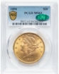 1890 $20 Liberty Double Eagle MS63 1