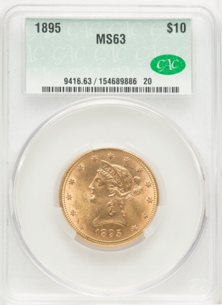 1895 $10 Liberty Eagle MS63 1