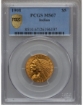 1908 $5 Indian Head Half Eagle MS67 1
