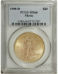 1908DWM $20 St. Gaudens Double Eagle MS64 1