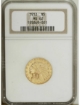 1912 $5 Indian Head Half Eagle MS62 1