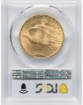 1915 $20 St. Gaudens Double Eagle MS62 2
