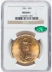 1926 $20 St. Gaudens Double Eagle MS66 1