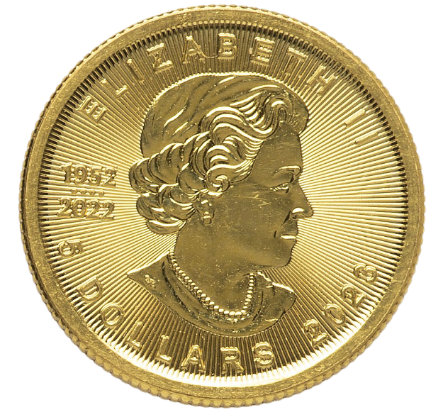 Picture of 1/10 oz Canadian Gold Maple Leaf (Varied Year)