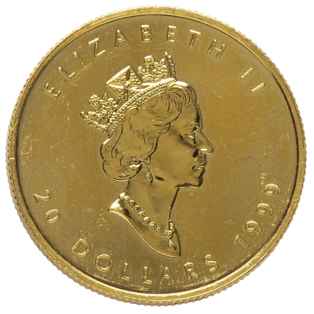 Picture of 1/2 oz Canadian Gold Maple Leaf (Varied Year)