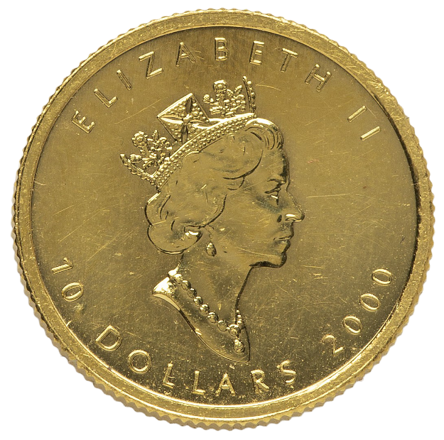 Picture of 1/4 oz Canadian Gold Maple Leaf (Varied Year)