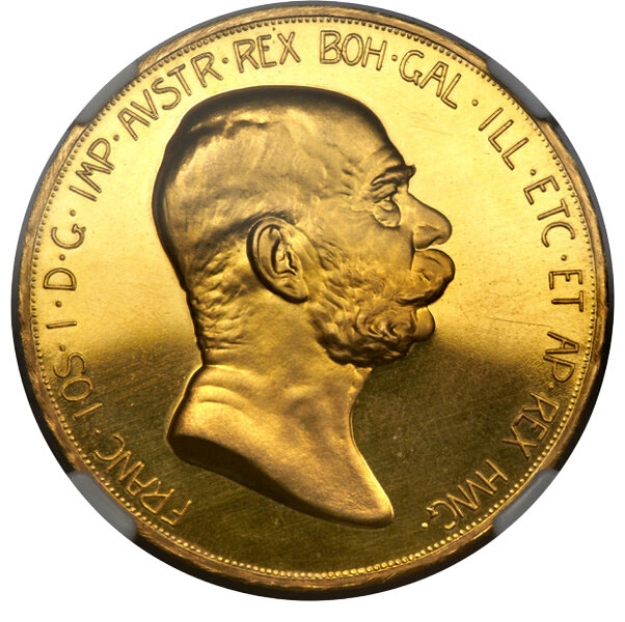 Picture of 100 Corona Austrian Gold (0.9802) (Varied Year)