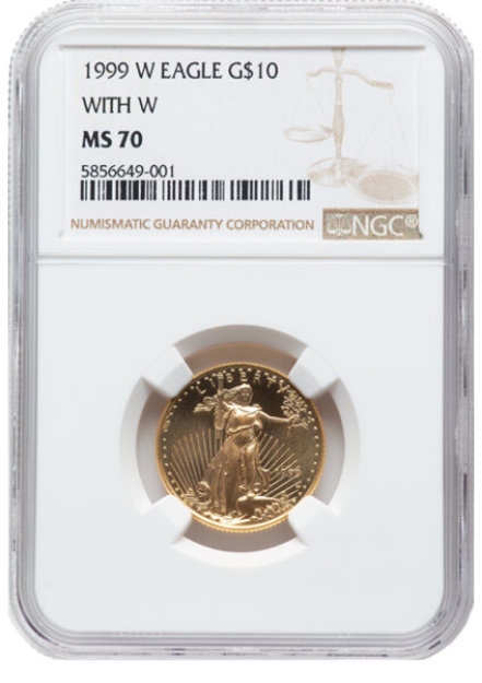 Picture of 1/4 oz Proof American Gold Eagle (W/ OGP, Varied Year)