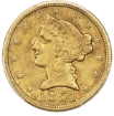 Picture of $5 Liberty Head Half Eagle AU
