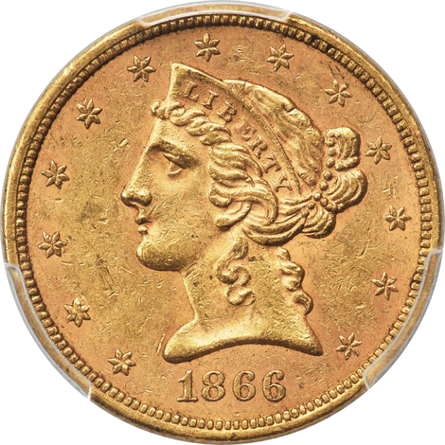 Picture of $5 Liberty Head Half Eagle BU