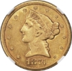 Picture of $5 Liberty Head Half Eagle XF