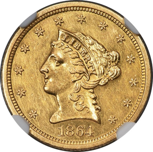Picture of $2.50 Liberty Head Quarter Eagle BU
