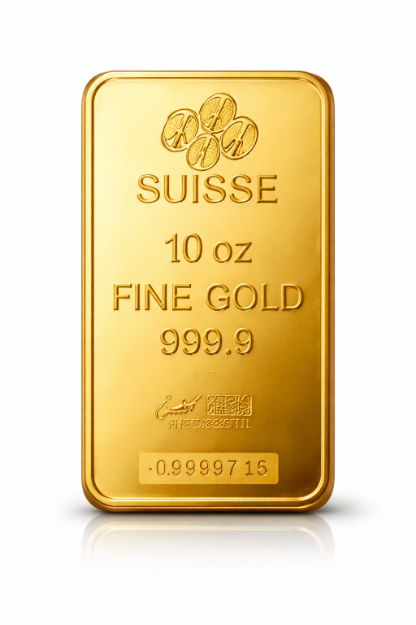 Picture of 10 oz Gold Bar (Varied Mint)