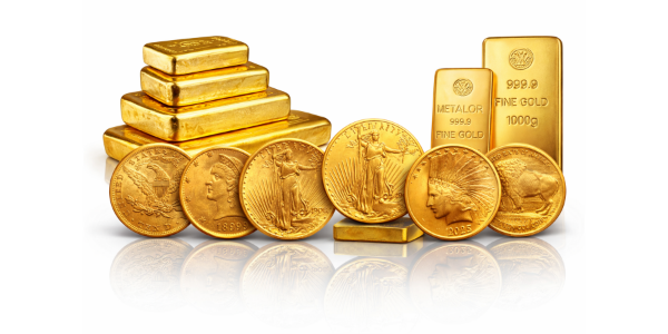 Gold Bullion            Bars and Coins