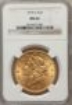 Picture of 1878S $20 Liberty Double Eagle MS62