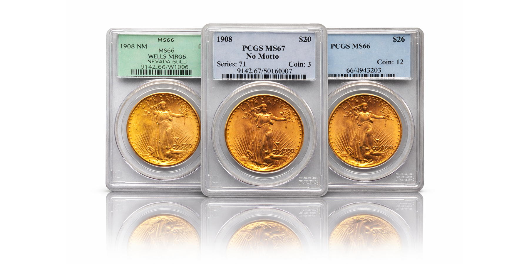 Picture for category Saint Gaudens Double Eagle Gold Coins