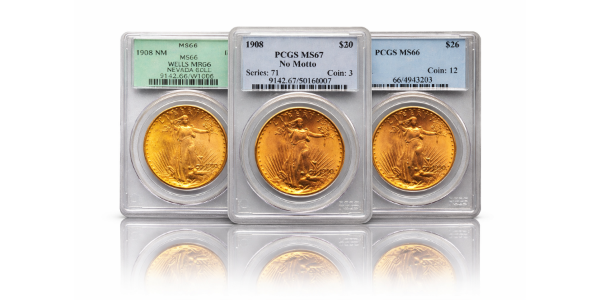 Saint Gaudens Double Eagle Gold Coins